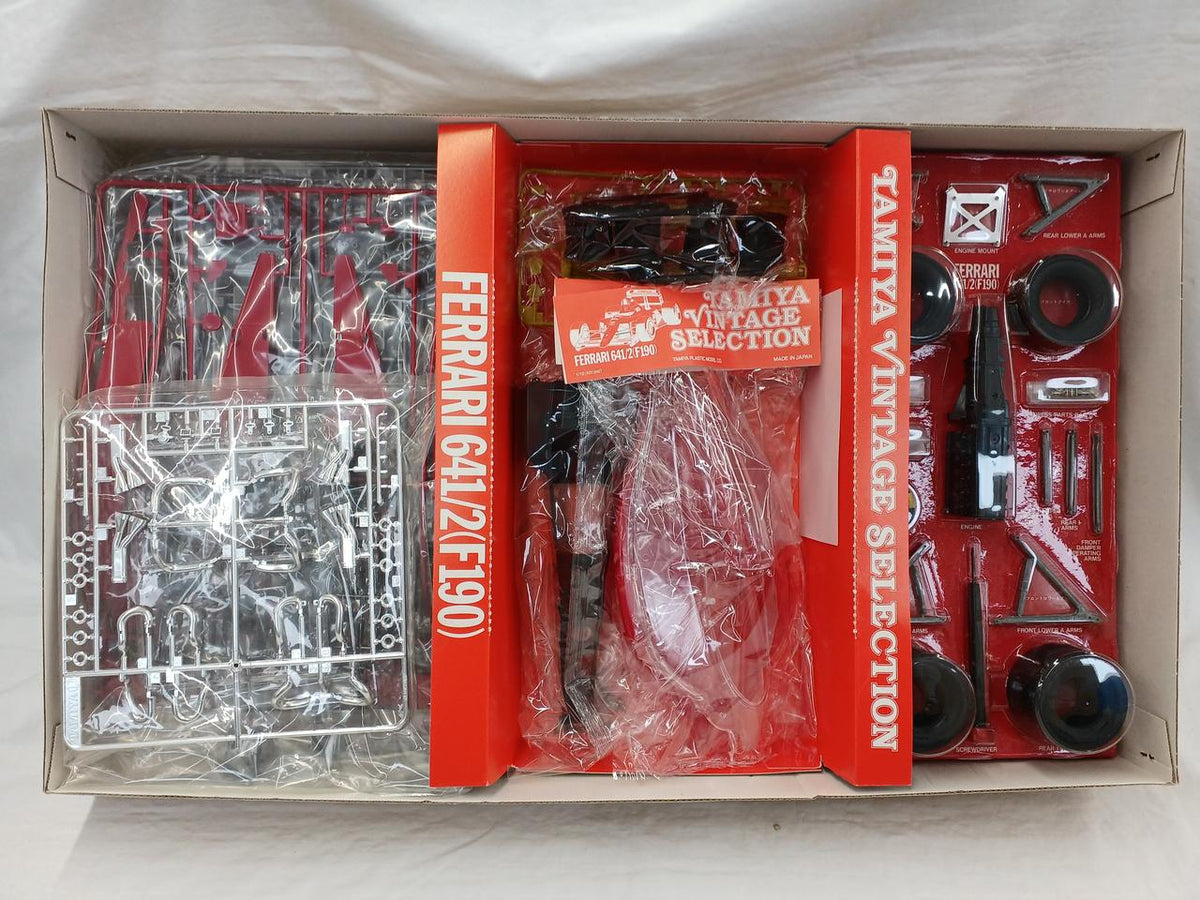 TAMIYA Plastic Model 1/12 Ferrari 641/2 Transparent Cowling - Banzai Thrifting | BanzaiHobby