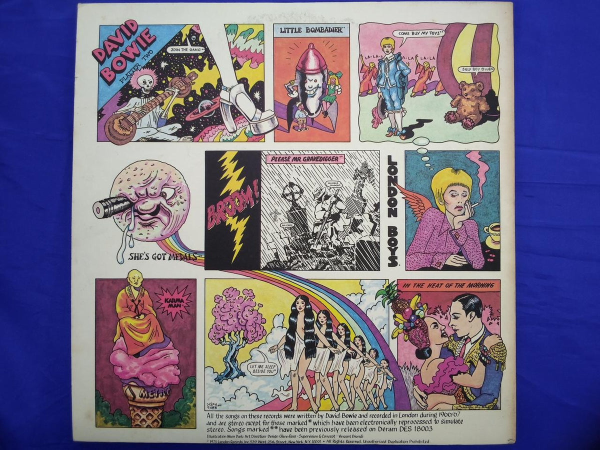 London Records David Bowie Images 1966-1967 BP 628/9