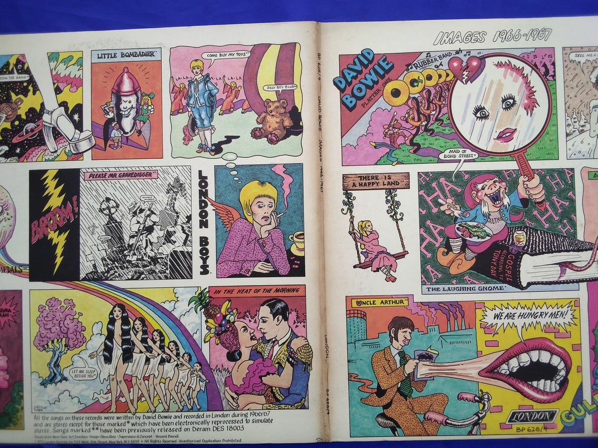 London Records David Bowie Images 1966-1967 BP 628/9