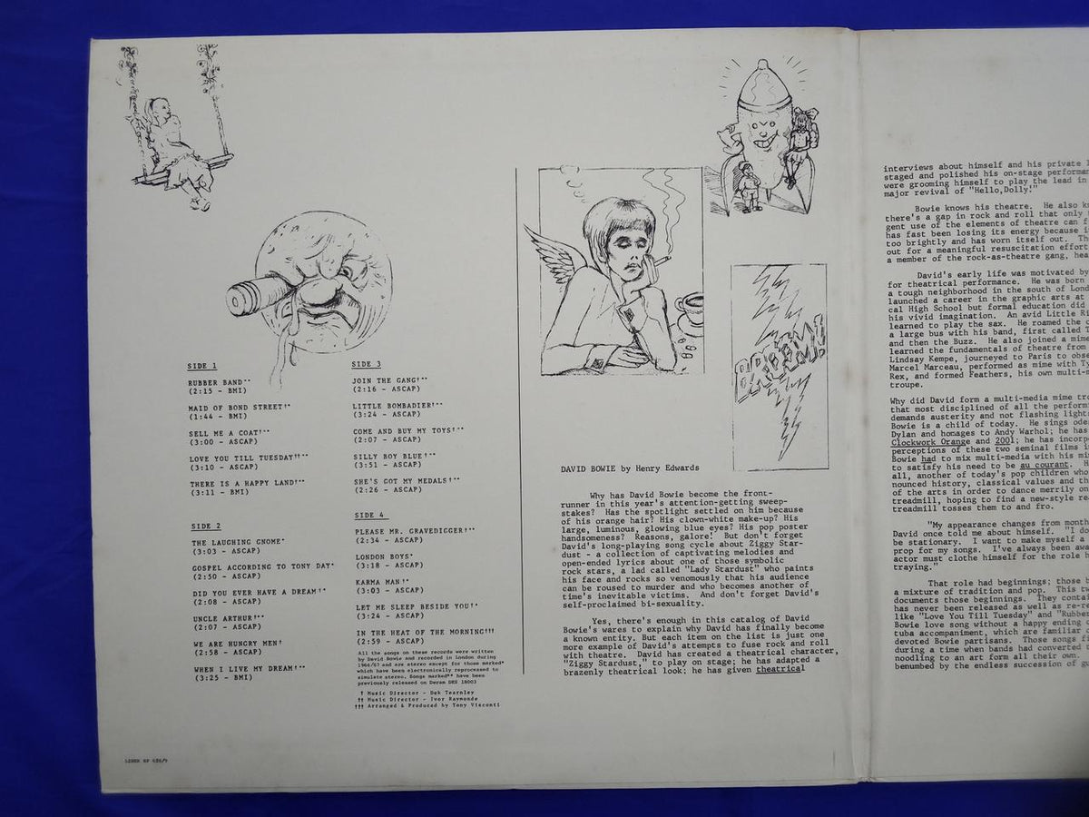 London Records David Bowie Images 1966-1967 BP 628/9