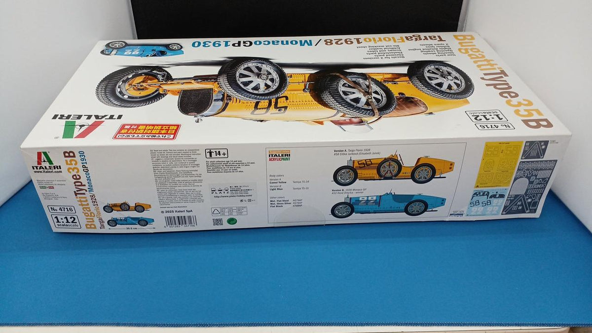 ITALERI 1/12 Bugatti Type 35B No.4716 - Banzai Thrifting | BanzaiHobby