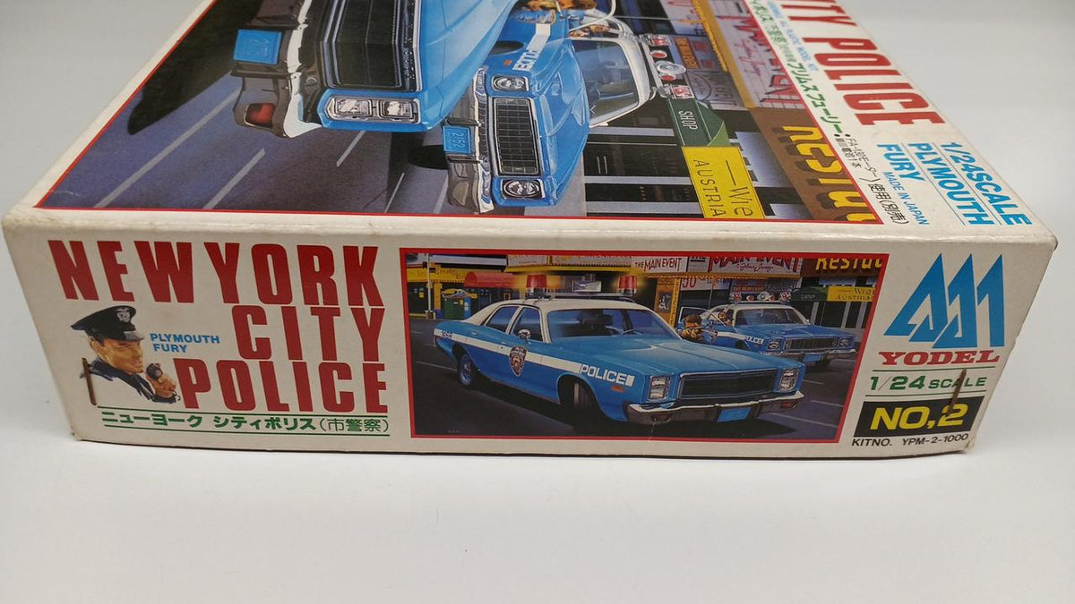 yodel American Police Series 1/24 NY Citypolis Primus Fury - Banzai Thrifting | BanzaiHobby