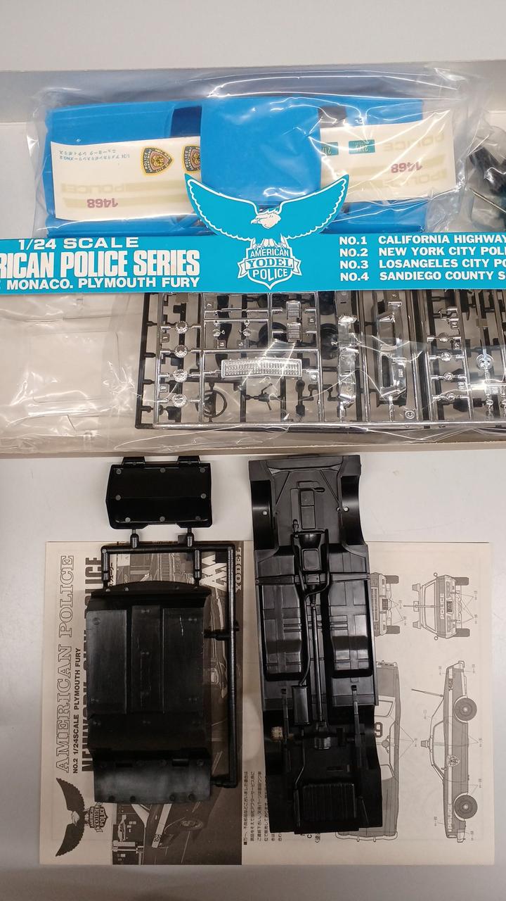 yodel American Police Series 1/24 NY Citypolis Primus Fury - Banzai Thrifting | BanzaiHobby