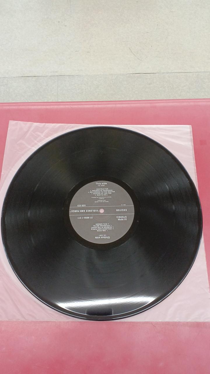 MEGAFORCE Western Music EXCITER/VIOLENCE&FORCE