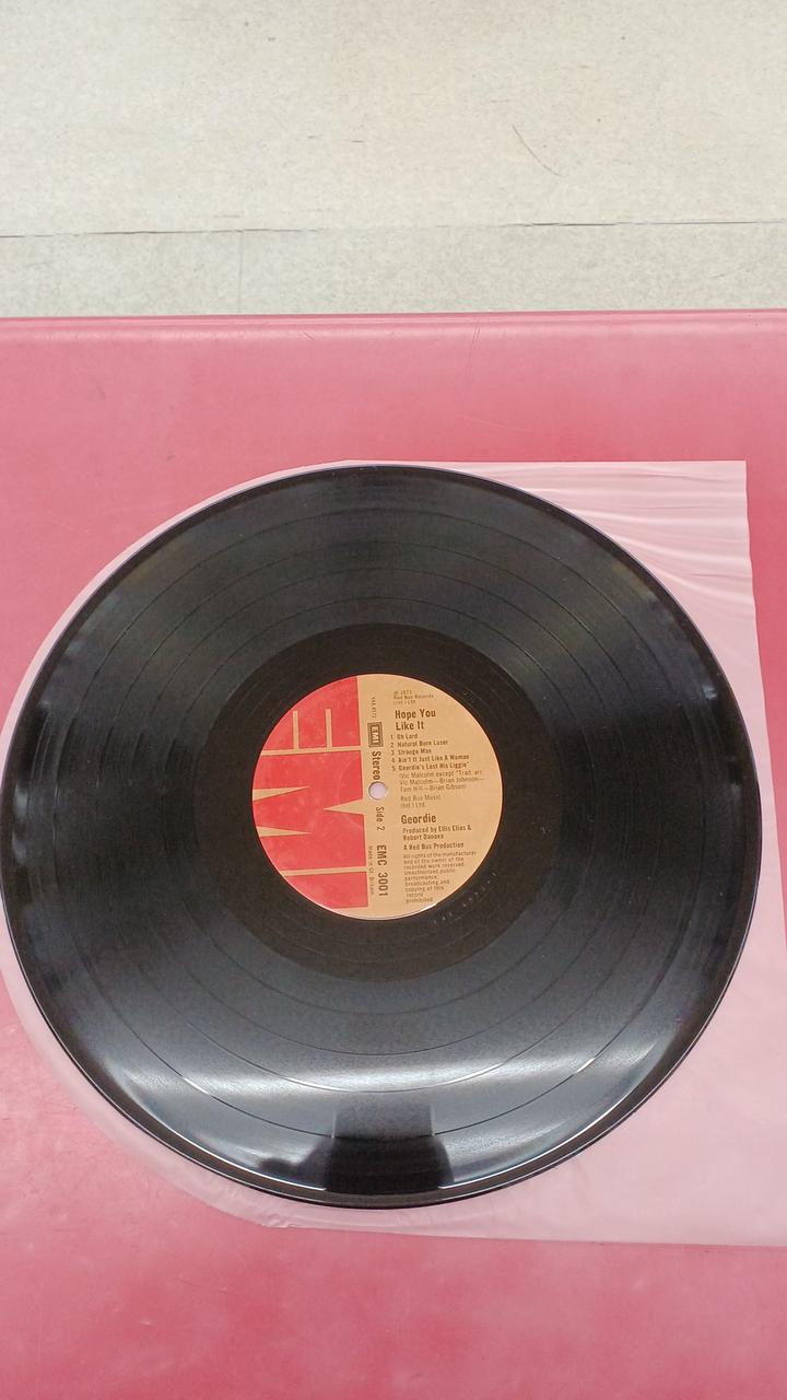 Toshiba EMI Western Music GEORDIE / HOPE YOU LIKE IT