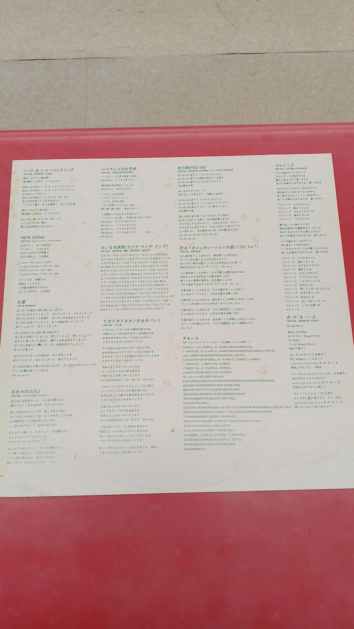 NEWS Records Japanese Music Kiyoshiro Imawano & Ryuichi Sakamoto / MIX & MIXER