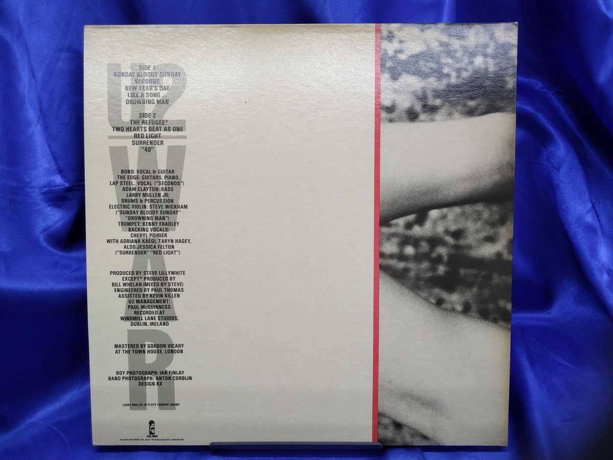 Island Records U2 WAR ILPS9733