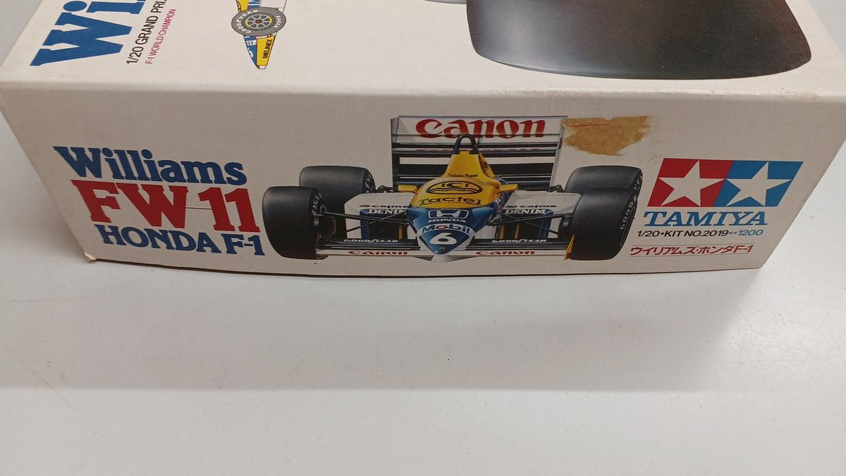 TAMIYA 1/20 Grand Prix Collection NO.19 Williams-Honda F-1 86 Champion Machine - Banzai Thrifting | BanzaiHobby