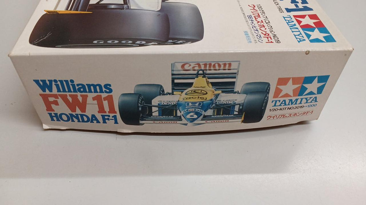 TAMIYA 1/20 Grand Prix Collection NO.19 Williams-Honda F-1 86 Champion Machine - Banzai Thrifting | BanzaiHobby