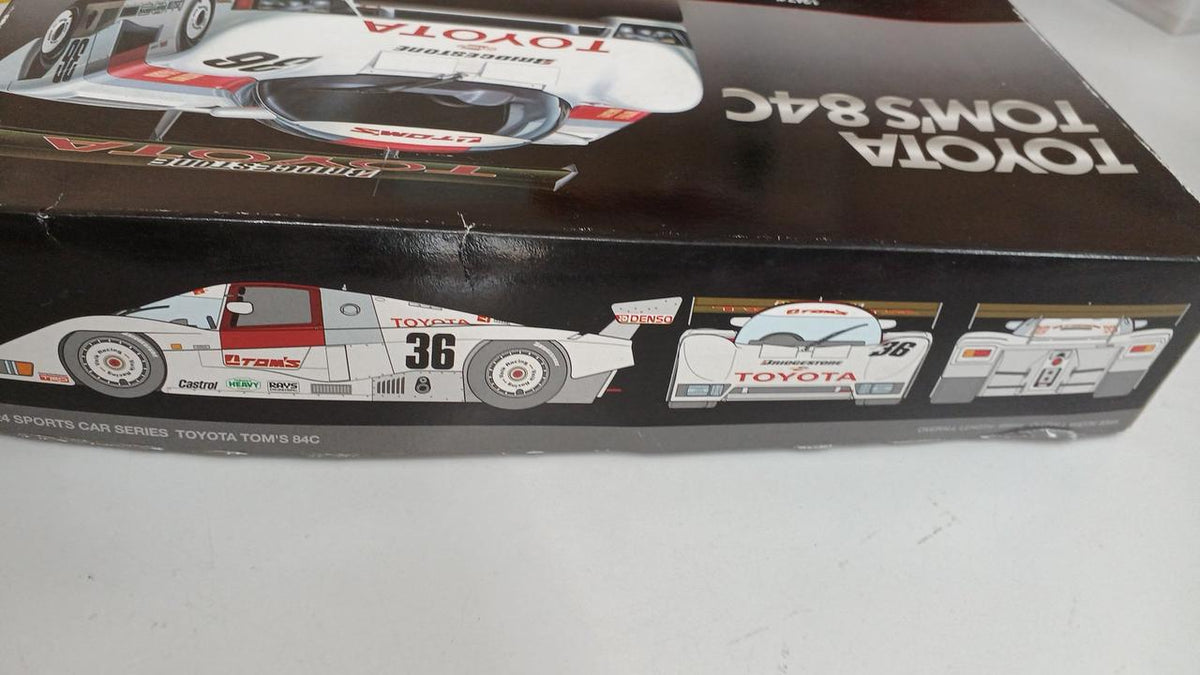 TAMIYA 1/24 Sports Car Series NO.289 TOYOTA TOM'S 84C Full Display Model - Banzai Thrifting | BanzaiHobby