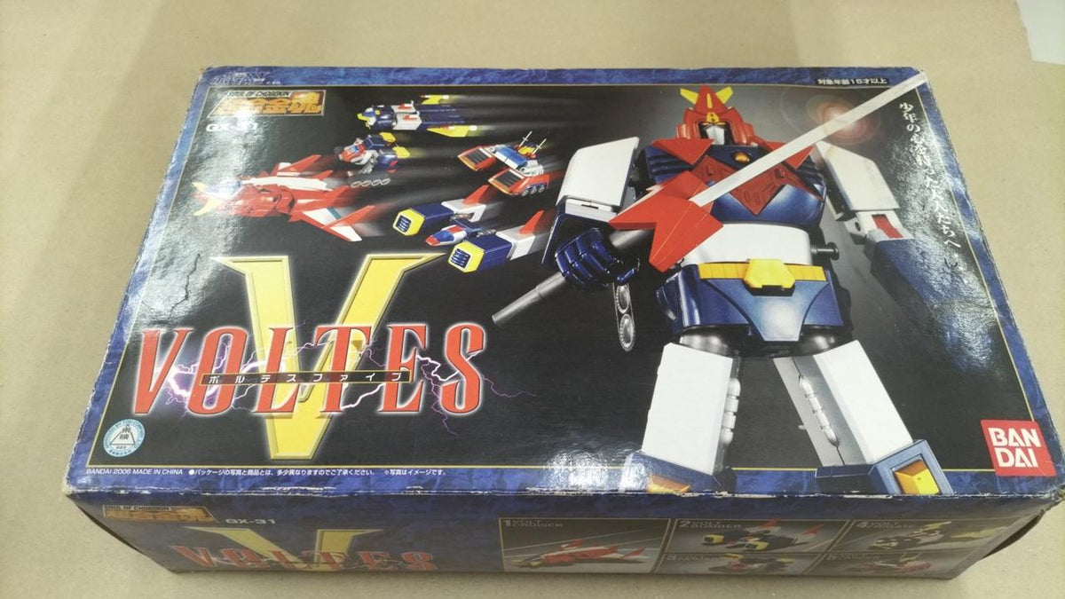 BANDAI Chogokin Chodenji Machine Voltes V