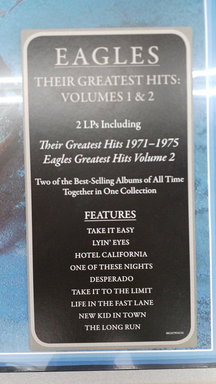 - EAGLES-EAGLES THEIR GREATEST H 081227934132