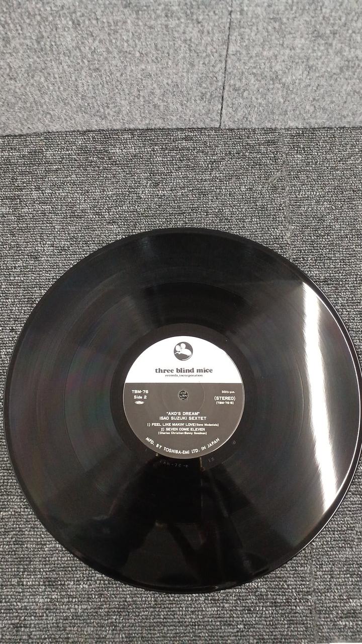 THREE BLIND MICE ISAO SUZUKI SEXTET - AKO'S DRE TBM-76