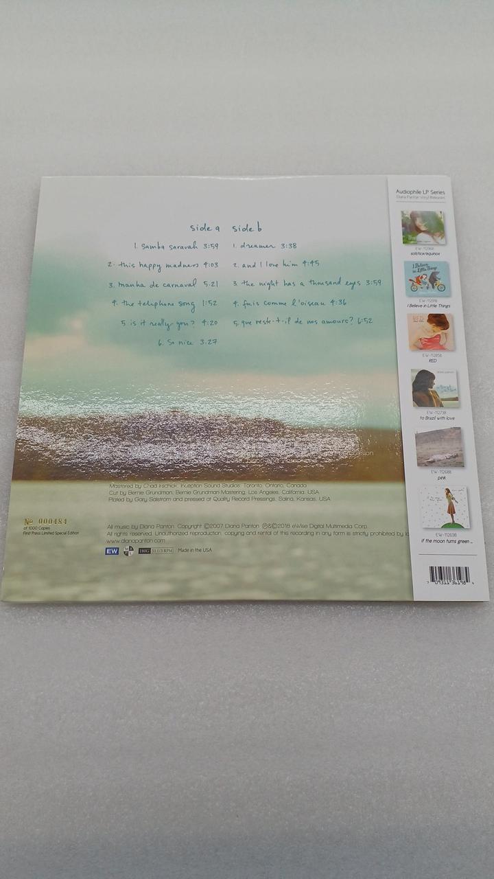 - DIANA PANTON TO BRAZIL WITH EW112738