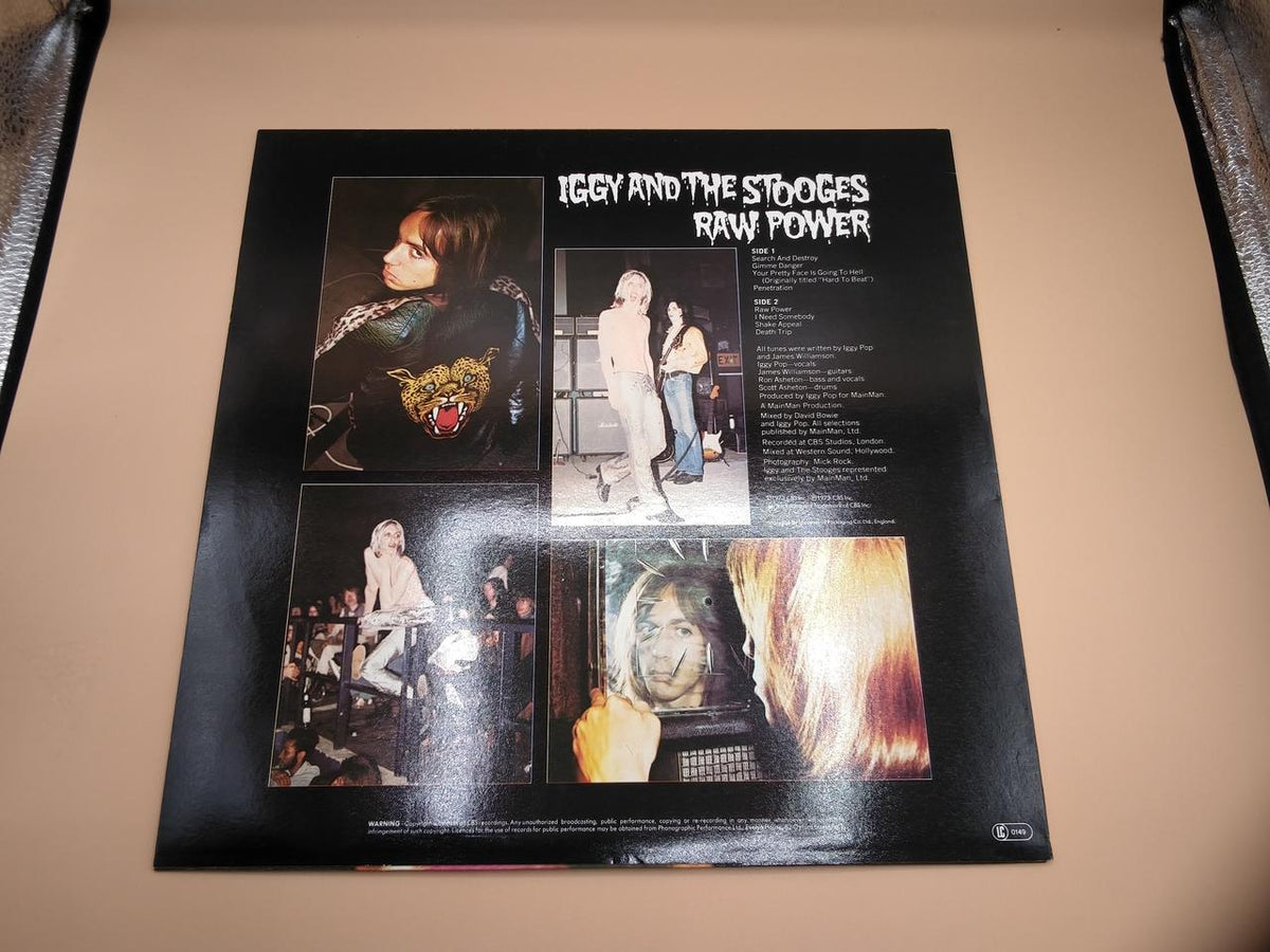 CBS LP Western Music RAW POWER CBS 32083