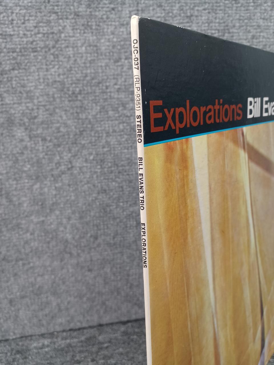 RIVERSIDE BILL EVANS TRIO - EXPLORATIONS OJC-037(RLP-9351)