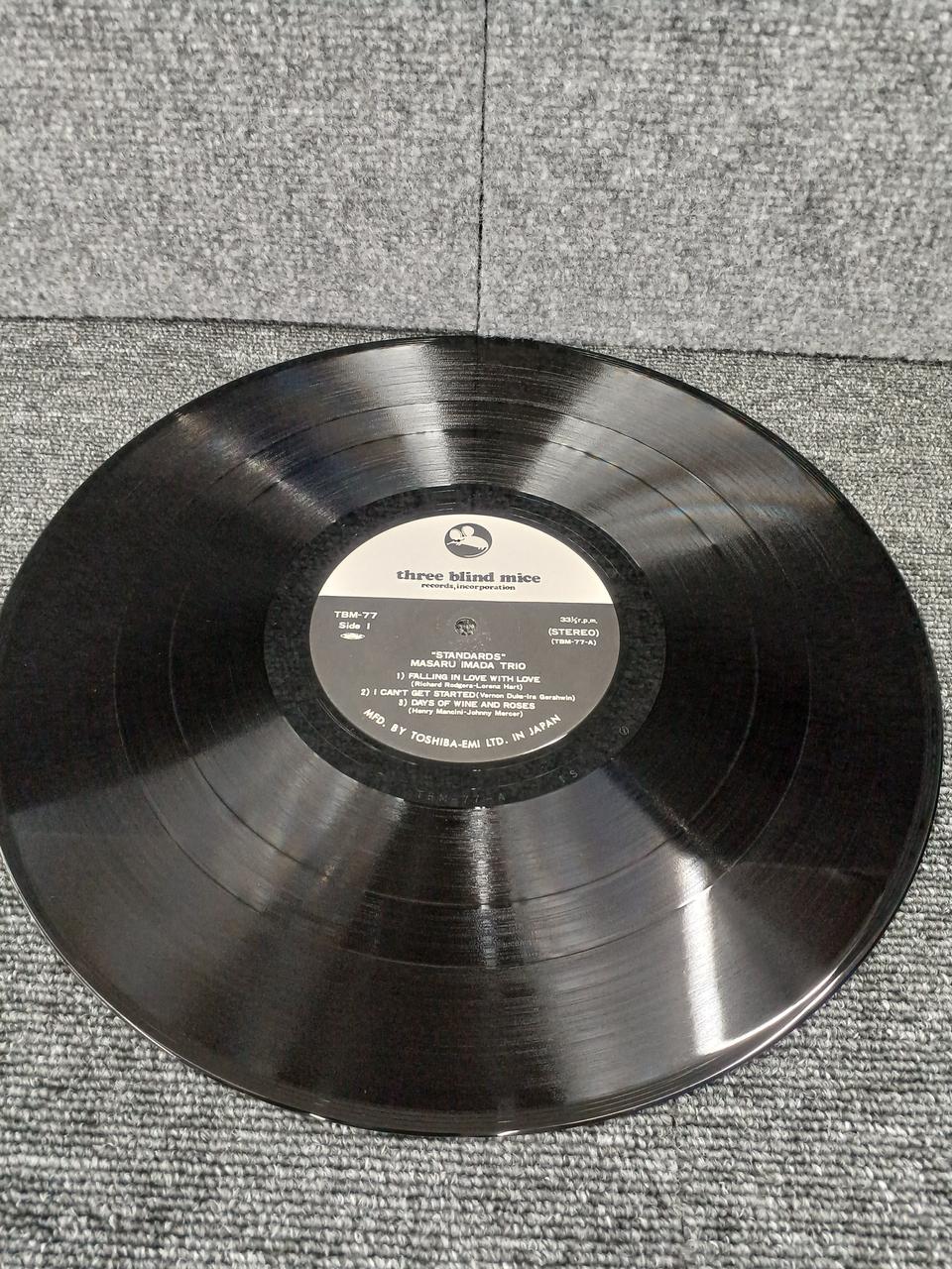 THREE BLIND MICE Masaru Imada Trio - STANDARDS TBM-77