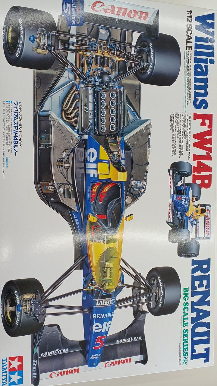 TAMIYA Williams FW-14B - Banzai Thrifting | BanzaiHobby