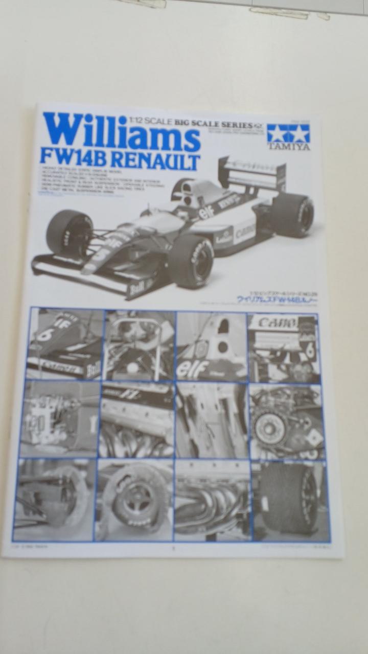 TAMIYA Williams FW-14B - Banzai Thrifting | BanzaiHobby