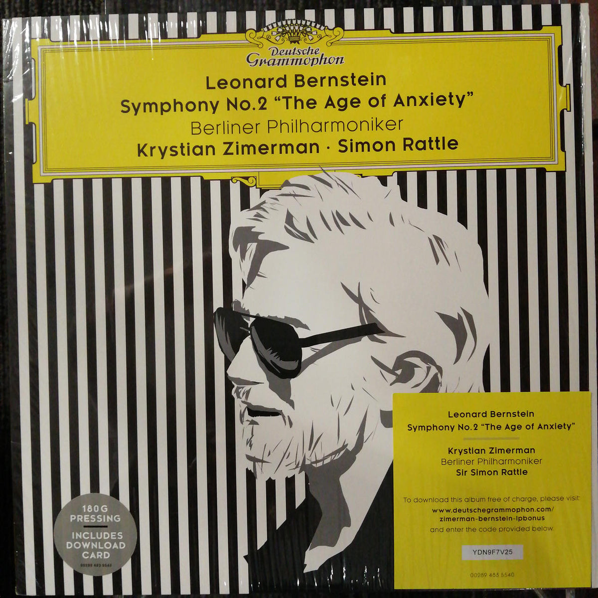 DEUTSCHE GRAMMOPHON SYMPHONY NO.2 "THE AGE OF ANXI LEONARD BERNSTEIN
