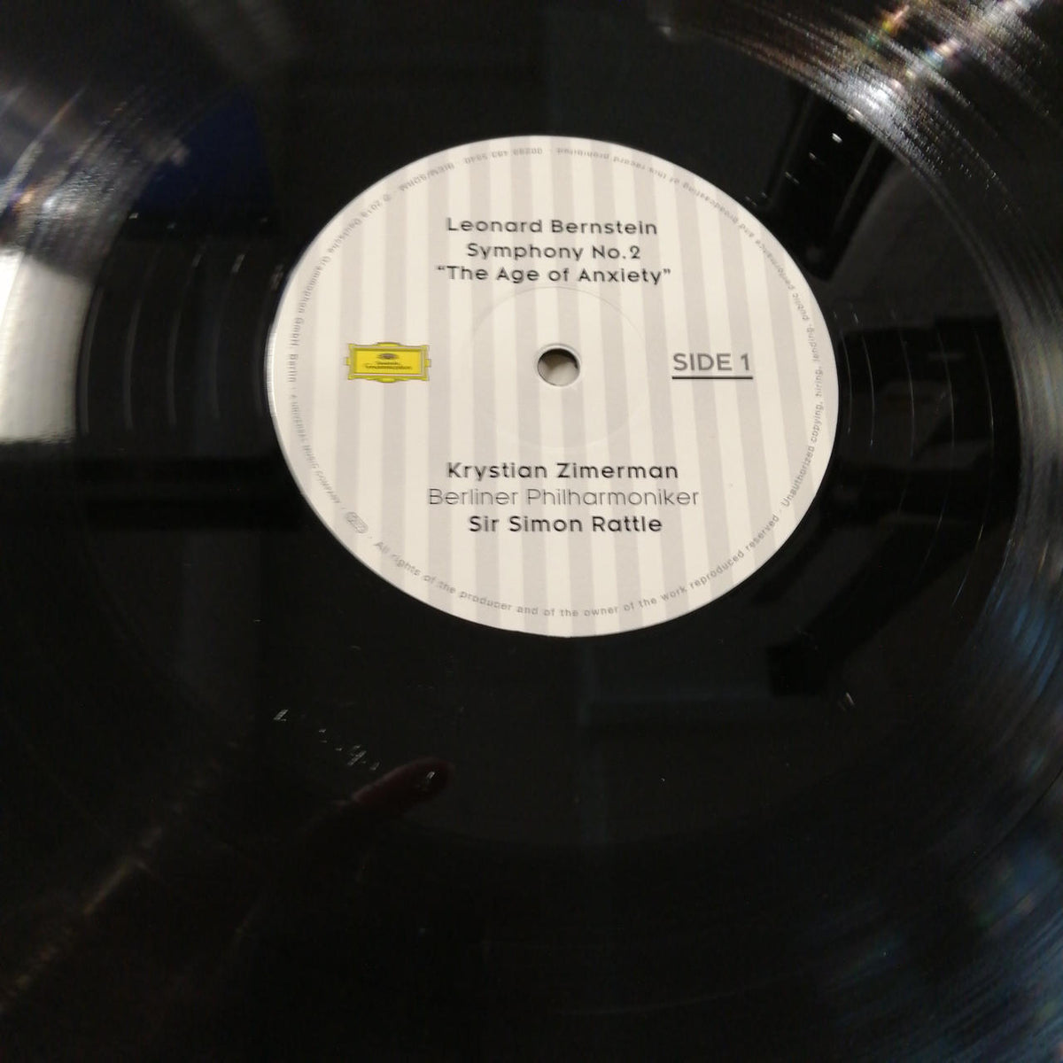 DEUTSCHE GRAMMOPHON SYMPHONY NO.2 "THE AGE OF ANXI LEONARD BERNSTEIN