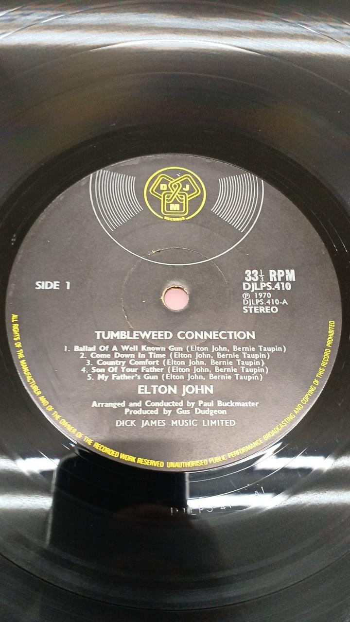 UMC Western Music ELTON JOHN/TUMBLEWEED CONNECTI