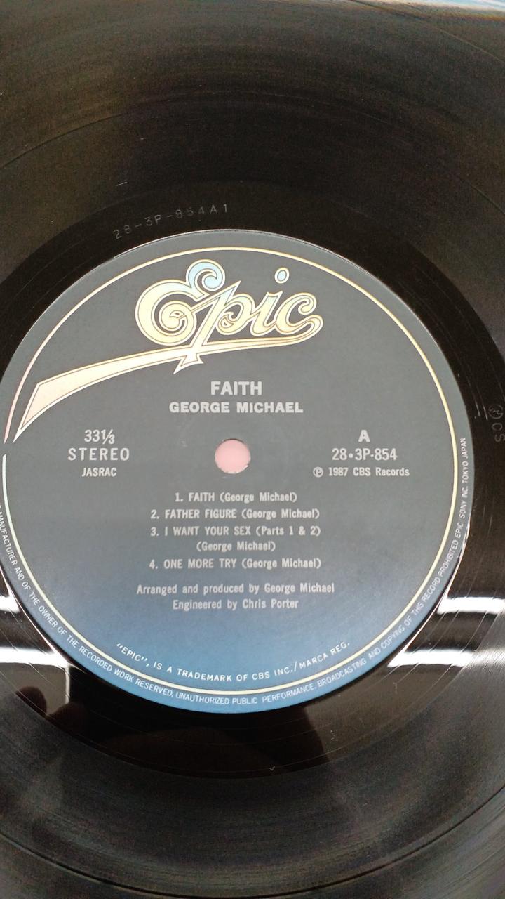 EPIC Western Music George Michael / Faith