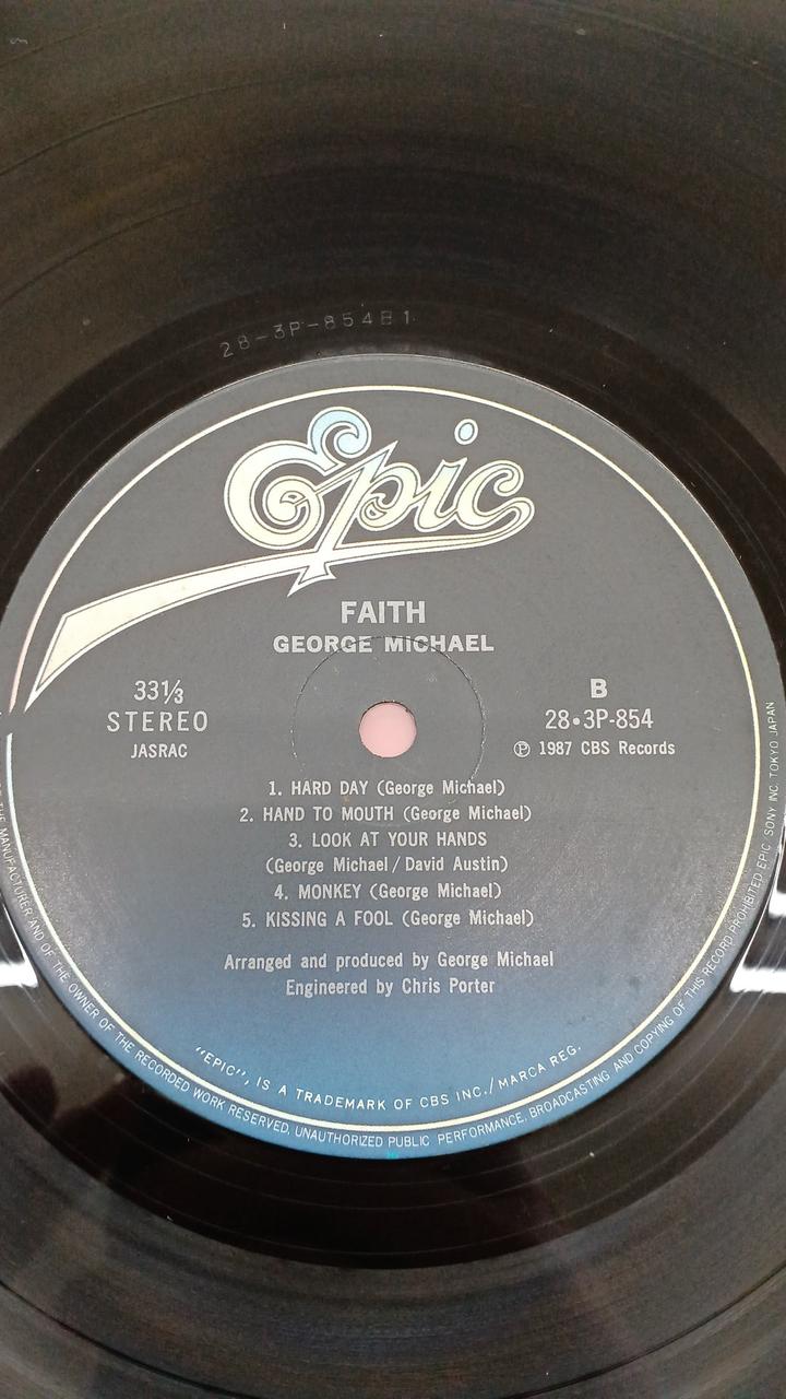 EPIC Western Music George Michael / Faith