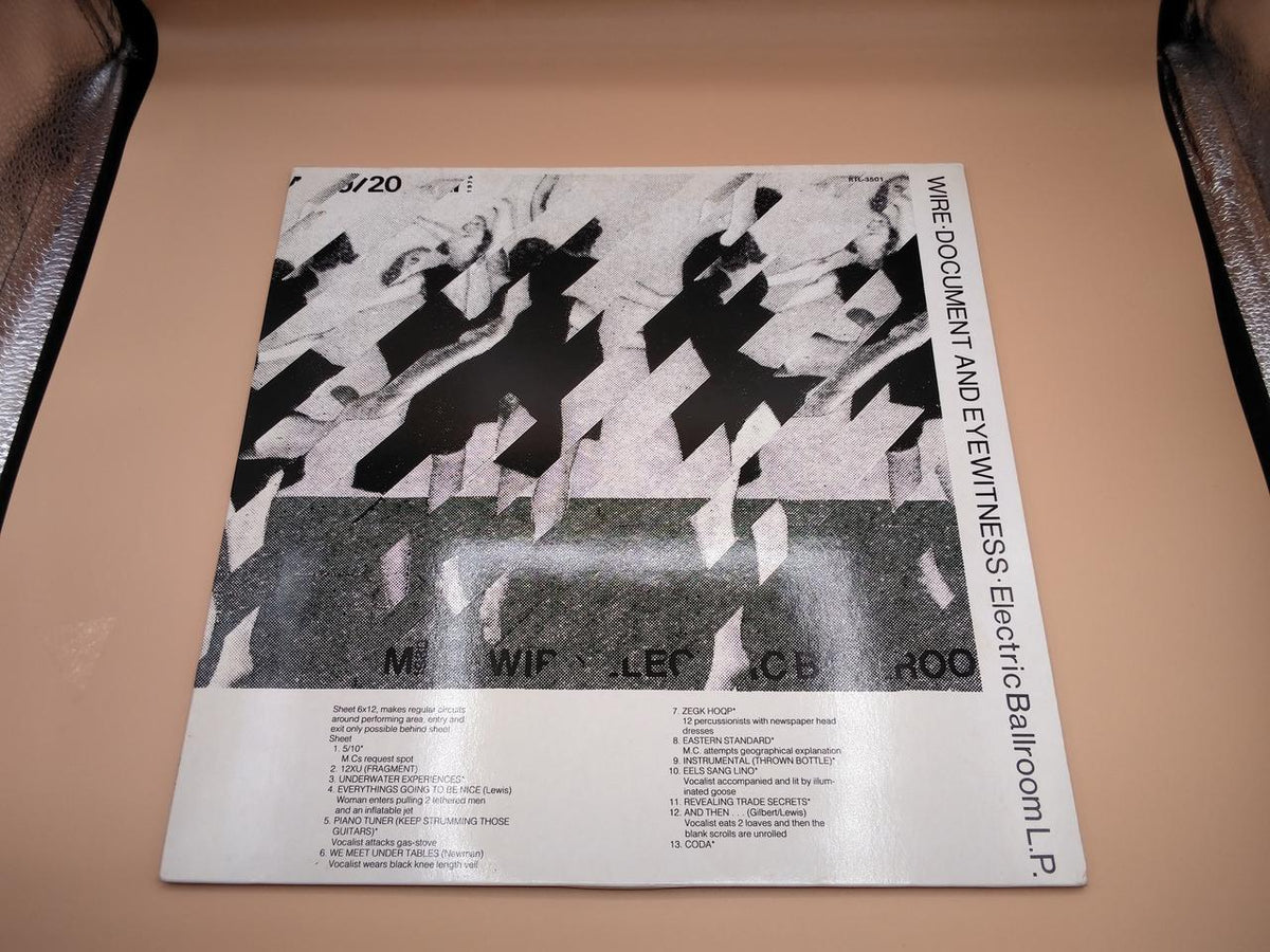 ROUGH TRADE LP Western Music WIRE D-E RTL-3501