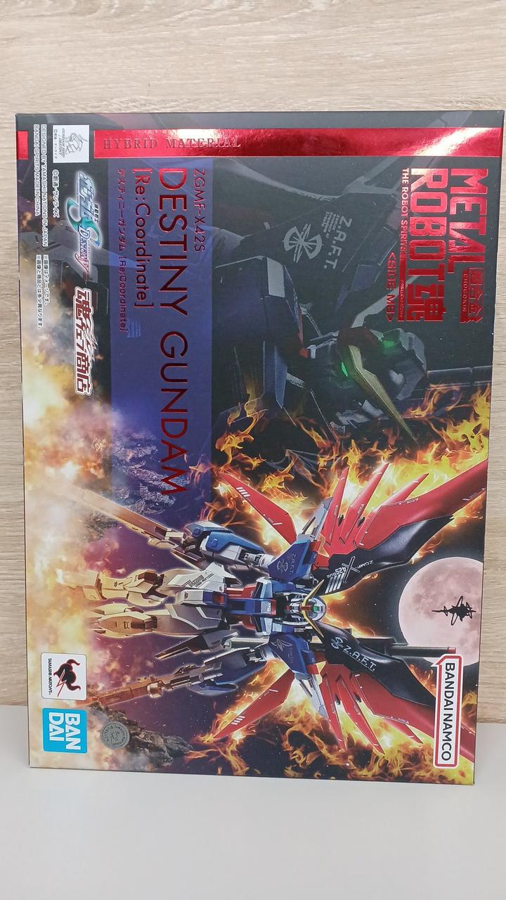 BANDAI Chogokin METAL ROBOT Spirits Mobile Suit Gundam SEED Metal Robot Damashii Destiny Gundam RE:COOR
