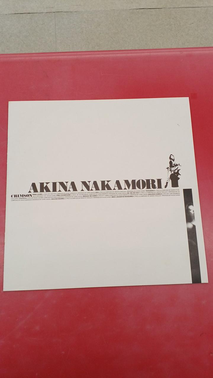 Warner Pioneer Japanese Music Akina Nakamori / Crimson