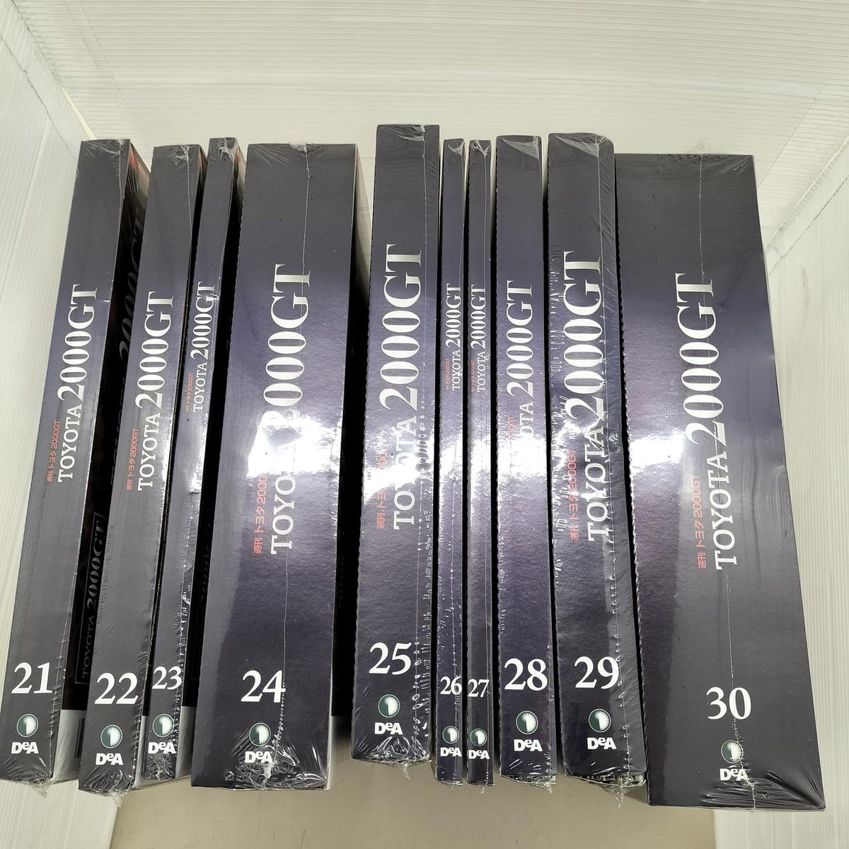 DeAgostini Weekly Toyota 2000GT Volumes 1-65 Set