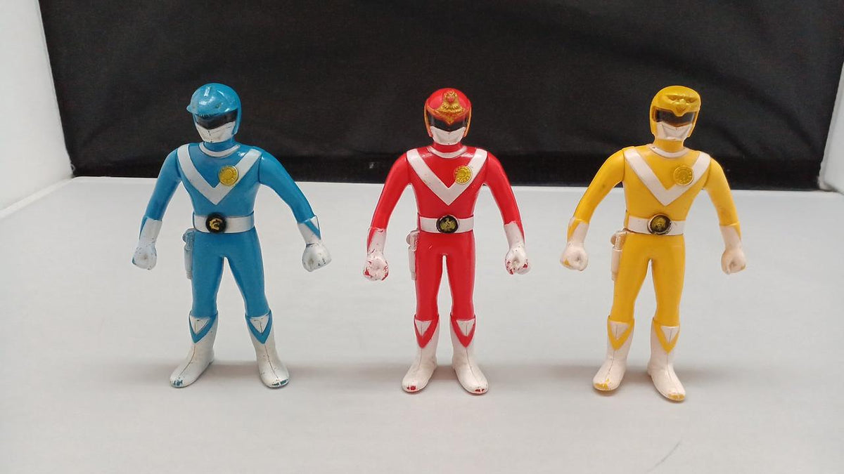 Poppy Taiyo Sentai Sun Vulcan Soft Vinyl Set - Banzai Thrifting | BanzaiHobby