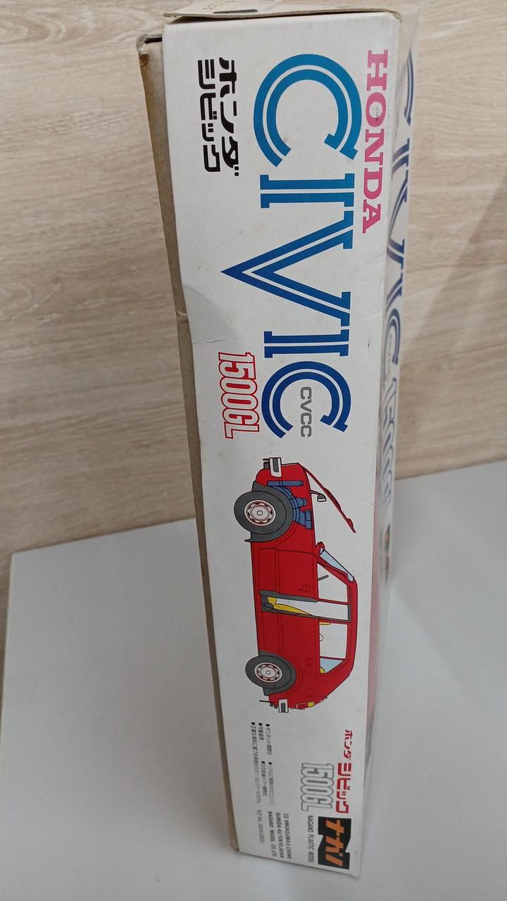 NAGANO PLASTIC MODEL (Nagano) 1/20 Scale Plastic Model HONDA CIVIC 1500GL
