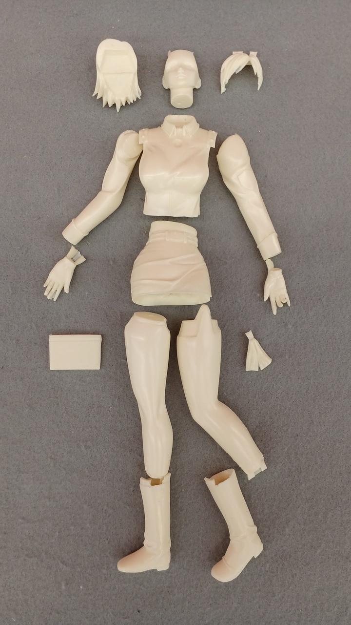 Overdard Garage Kit Audrey April with Gundam Hazel - Banzai Thrifting | BanzaiHobby