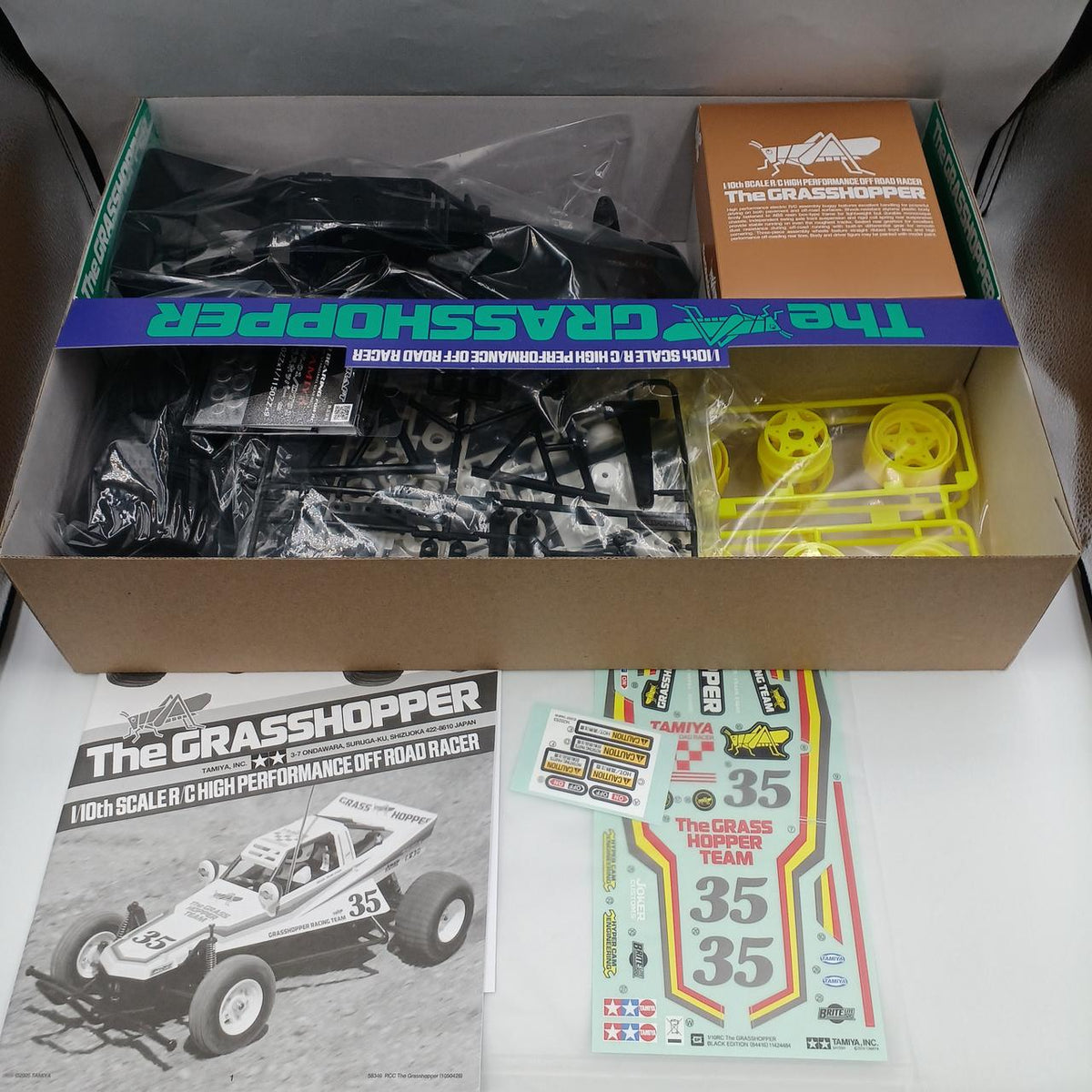 TAMIYA 1/10 RC Grasshopper Black Edition Electric RC Car Series
