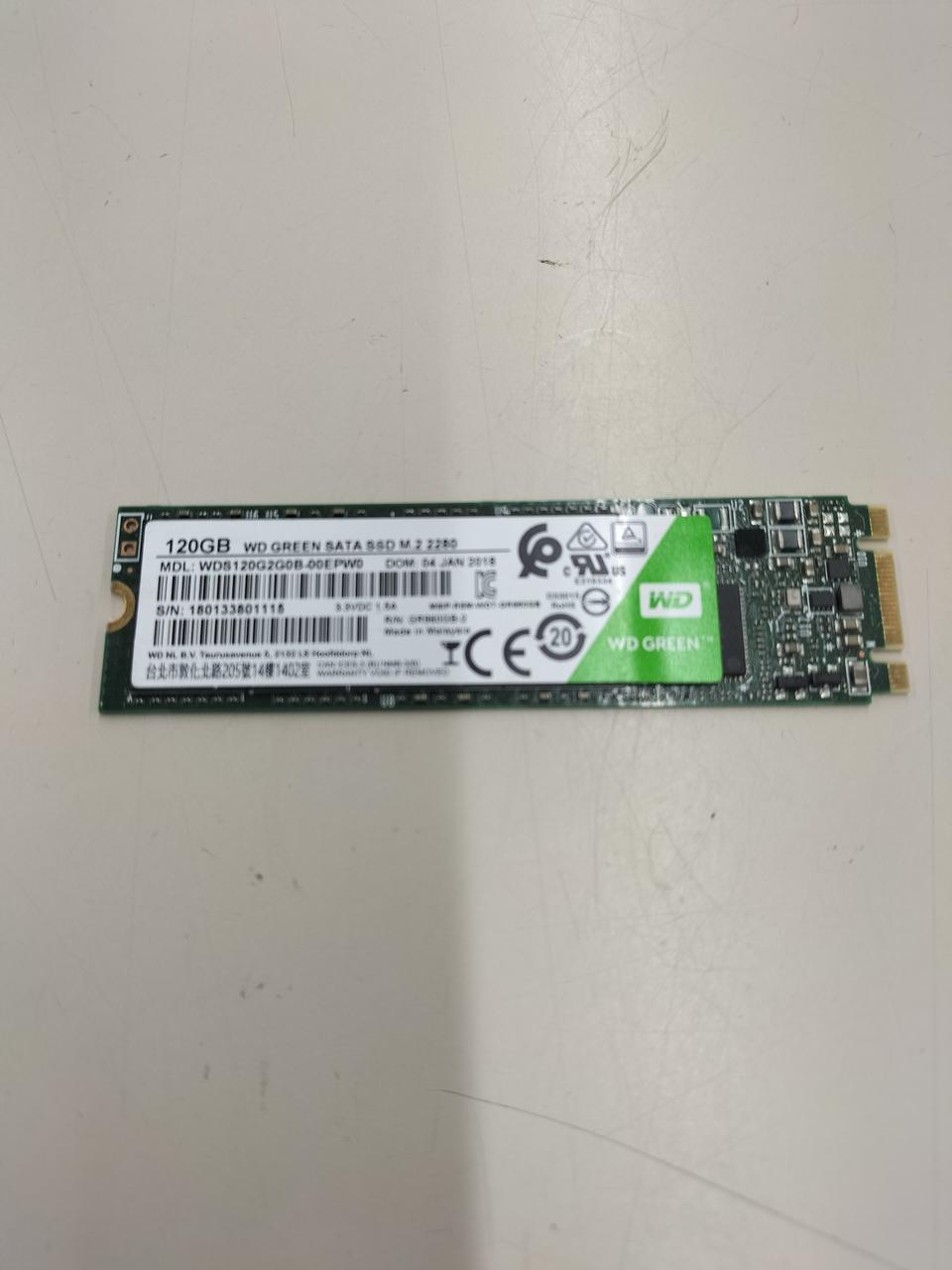 WESTERN DIGITAL M2 SSD WDS120G2G0B-00EPW0