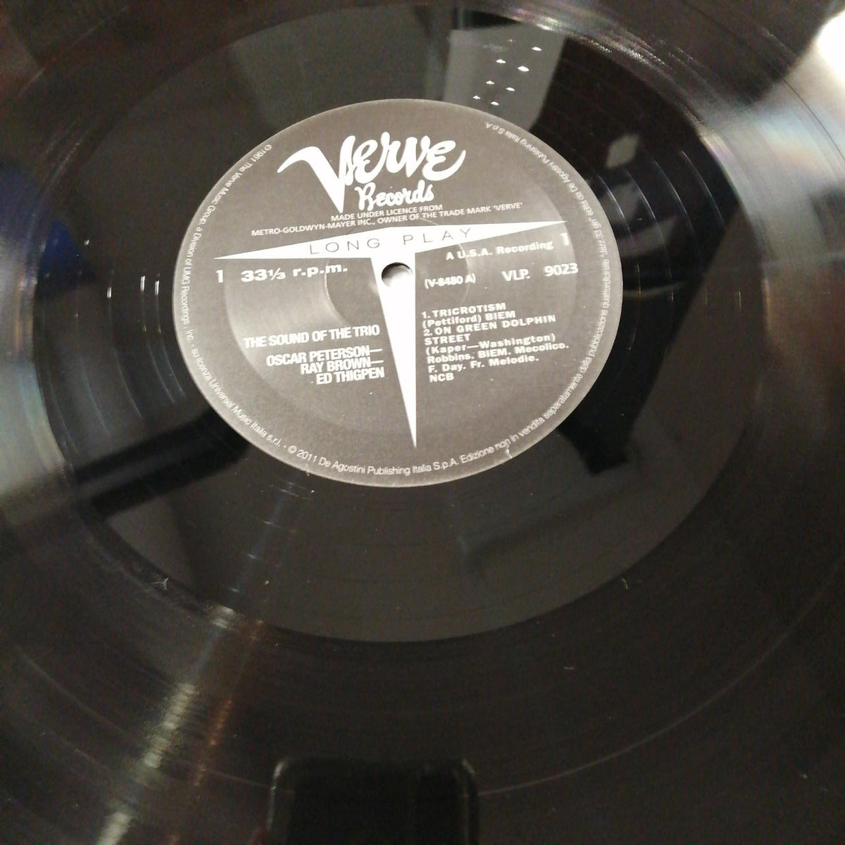 VERVE THE SOUND OF THE TRIO VLP 9023