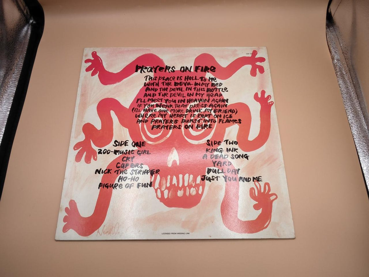 4AD LP Western Music PRAYERS ON FIRE CAD 104