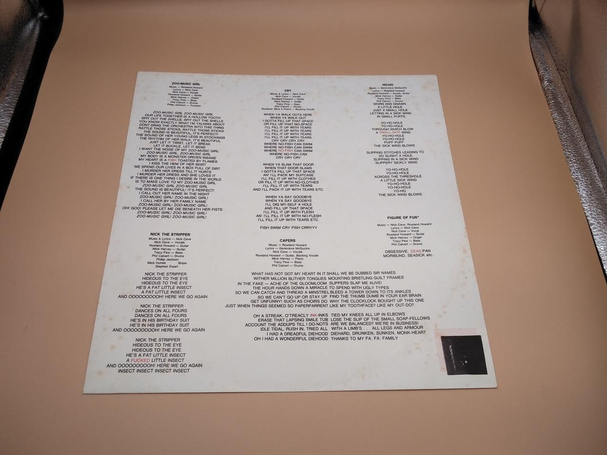 4AD LP Western Music PRAYERS ON FIRE CAD 104