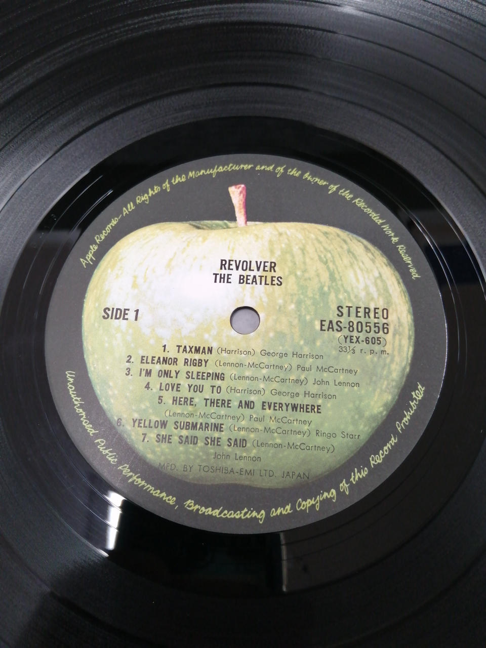 Apple Records THE BEATLES REVOLVER