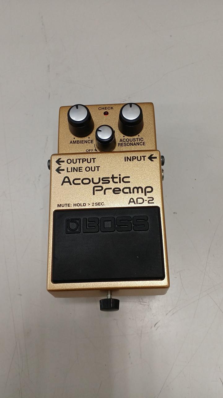 BOSS Effects pedal: AD-2 ACOUSTIC PREAMP – BanzaiHobby