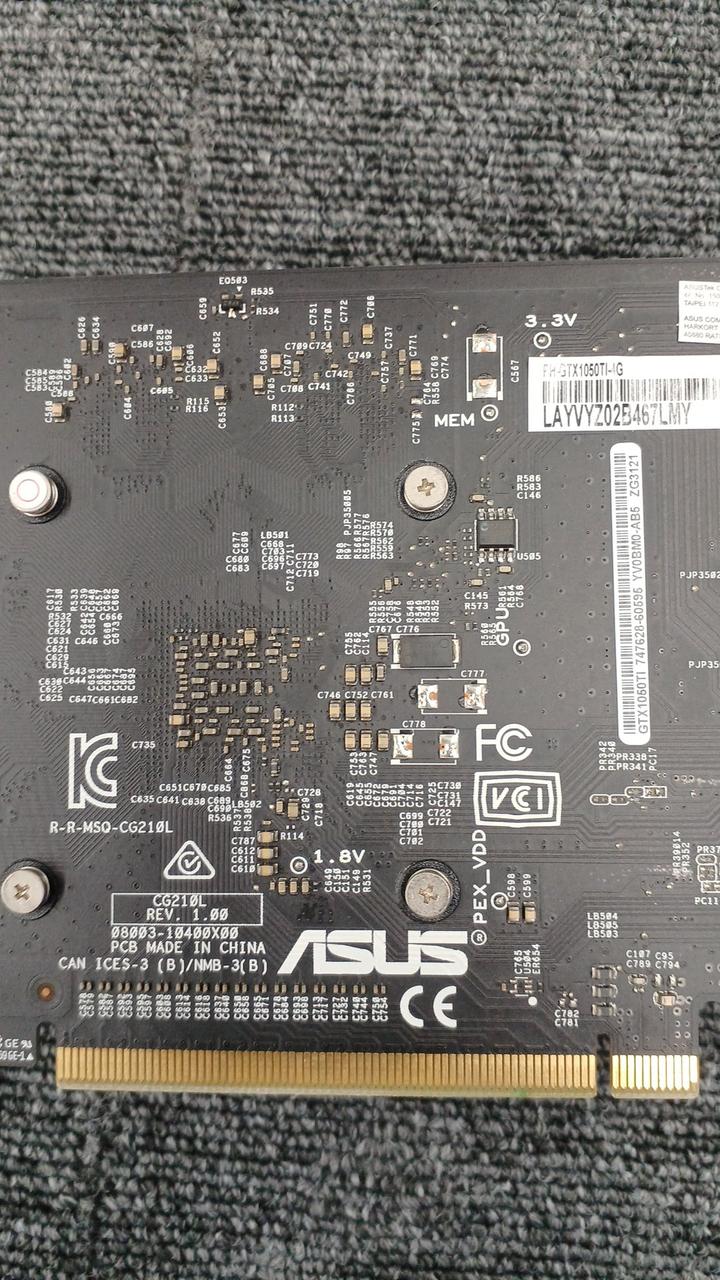 ASUS Graphics Card PH-GTX1050TI-4G