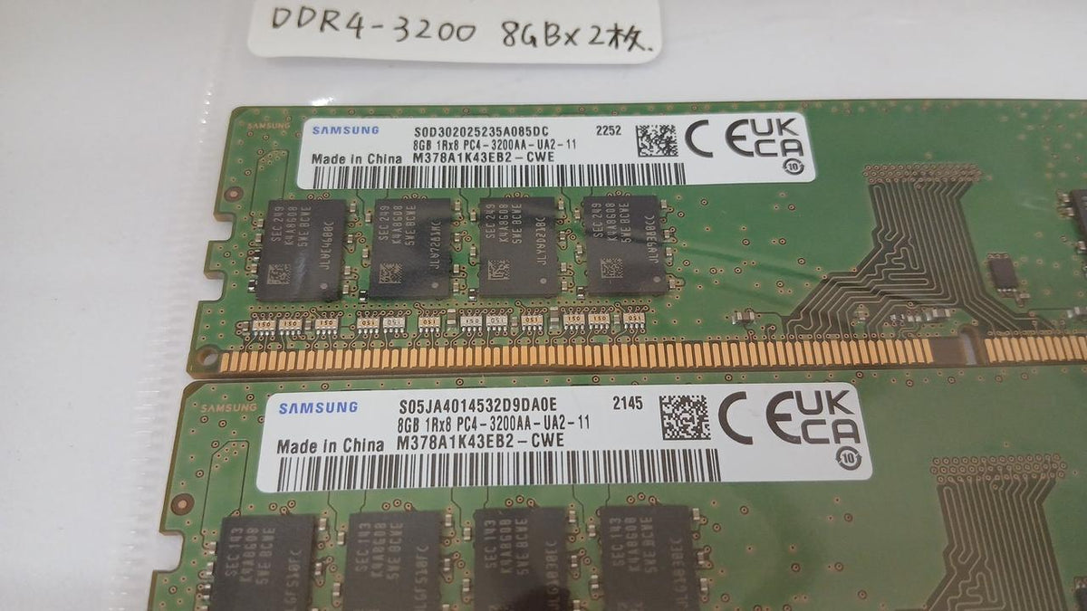 SAMSUNG DDR4 Memory M378A1K43EB2-CWE