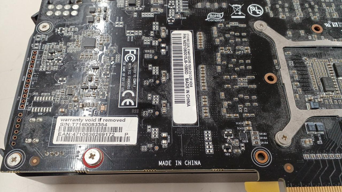PALIT NVIDIA PCI-EXPRESS GeForce GTX1060 6GB DUAL
