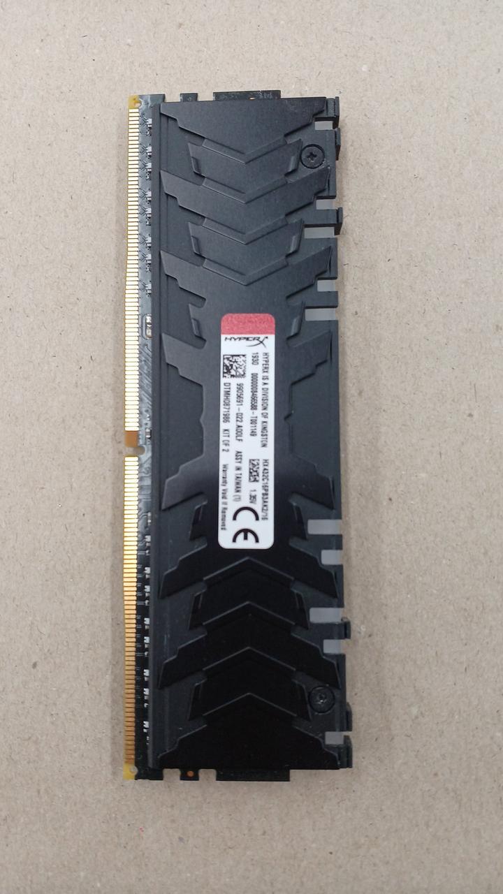 KINGSTON 8GB PC4-25600(DDR4-3200) HX432C16PB3AK2/16