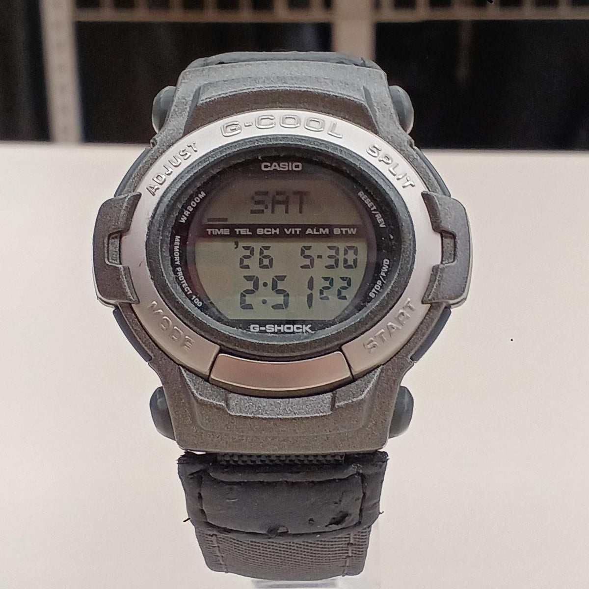 CASIO G-SHOCK GT-008 Black×Gray Deteriorated Condition C