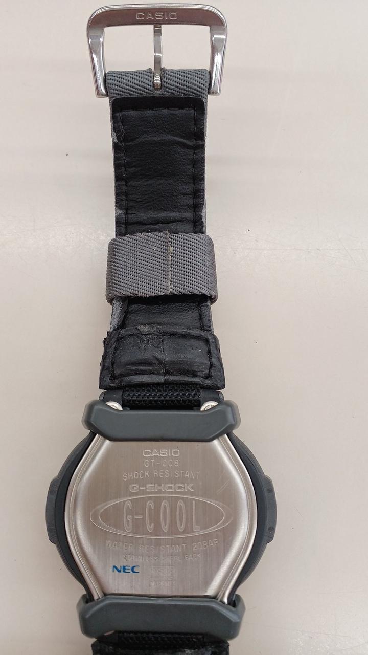 CASIO G-SHOCK GT-008 Black×Gray Deteriorated Condition C