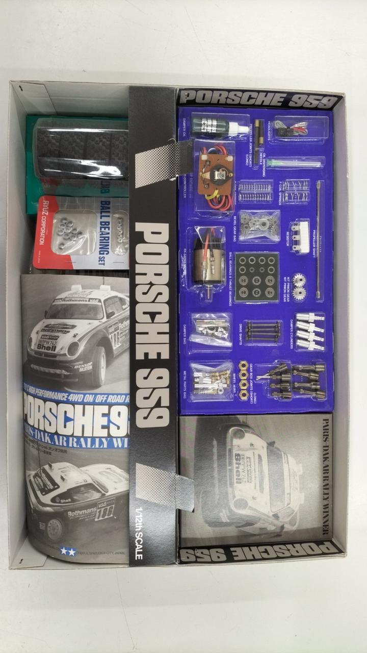 TAMIYA 1/12 RC Porsche 959 Paris-Dakar Rally winner