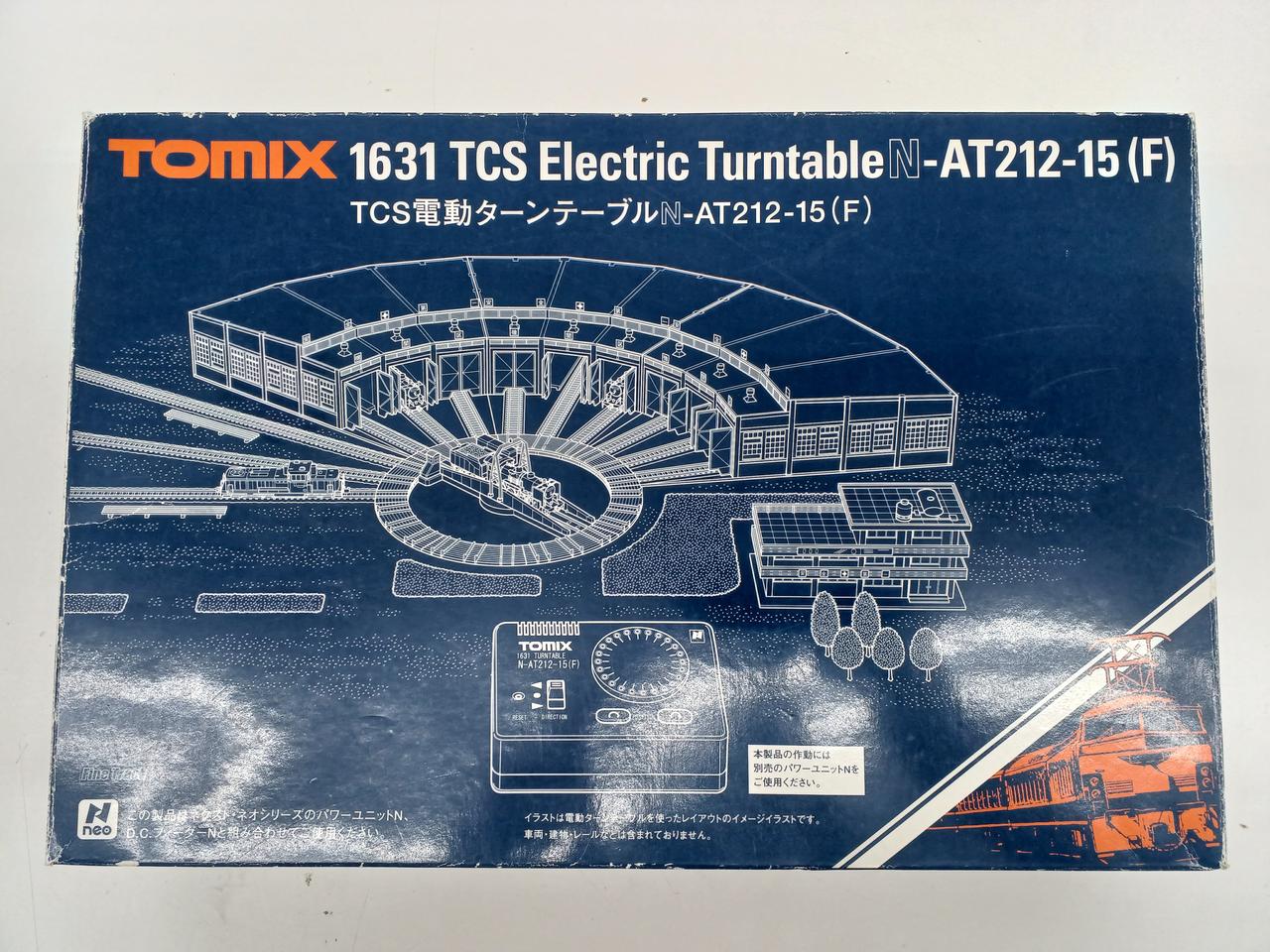 TOMIX 1631 TCS 電動ターンテーブル N-AT212-15(F) TOMIX 0 TCS電動